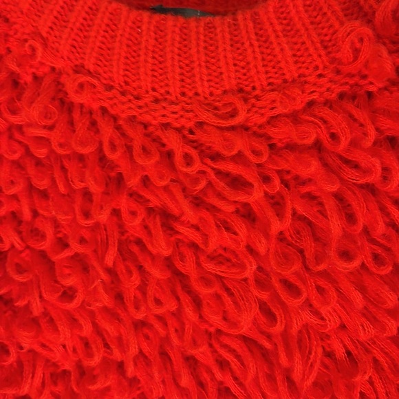 FIBFLX Red Textured Loop Sleeveless Top Medium - Picture 3 of 6